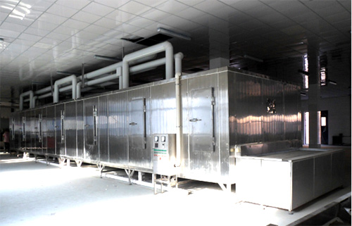 隧道沖擊式板帶速凍機速凍設(shè)備